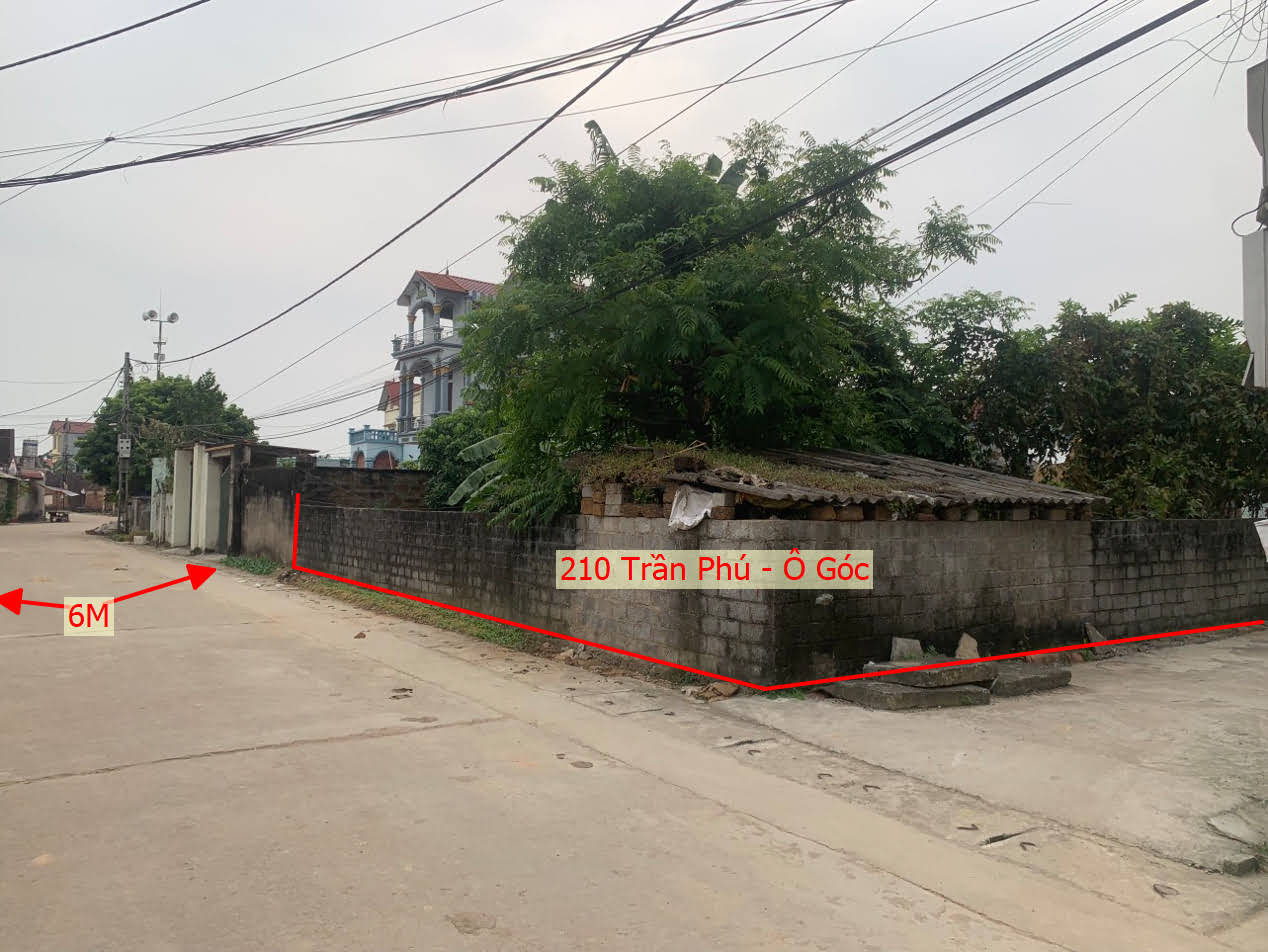 Hình ảnh Bán Lô Góc 2 Mặt Tiền Trục Kinh Doanh Tại Trần Phú Chương Mỹ